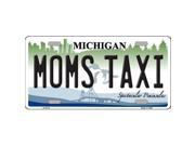 Smart Blonde LP 6118 Moms Taxi Michigan Metal Novelty License Plate