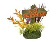 Blue Ribbon Pet Products 006086 Exotic Environments No Fishing Sign