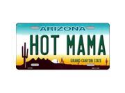 Smart Blonde LP 6100 Arizona Hot Mama Novelty Metal License Plate