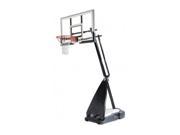 Spalding 71454A 54 in. Glass Portable Ultimate Hybrid Base Basketball System