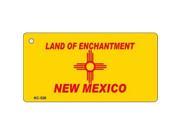 Smart Blonde KC 526 New Mexico State Flag Novelty Key Chain