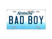 Smart Blonde LP 6782 Bad Boy Kentucky Novelty Metal License Plate