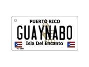 Smart Blonde KC 2841 Guaynabo Puerto Rico Flag Novelty Key Chain