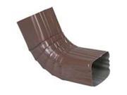 Amerimax Home Products 2526419 Brown Aluminium Elbow 2 x 3 In. Style A