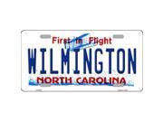 Smart Blonde LP 6473 Wilmington North Carolina Novelty Metal License Plate