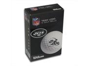 Wilson Sporting Goods 6 Pack Wilson Golf Balls New York Jets