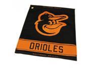 Team Golf 95280 MLB Baltimore Orioles Woven Towel