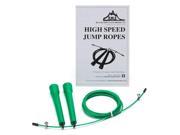 Black Mountain Products Speed Rope Green Speed Jump Rope Cable Green