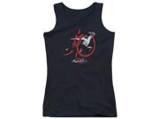 Trevco Bruce Lee High Flying Juniors Tank Top Black Extra Large
