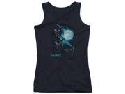 Trevco The Hobbit Three Warg Moon Juniors Tank Top Black Large