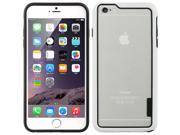 DreamWireless BPTPCIP6LBKWT Apple iPhone 6 Plus Candy Bumper Hard Case Black Tpu Plus White Pc
