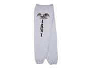 Fox Outdoor 64 751 XL Mens Army Eagle One Sided imprint Sweatpant Grey Extra Large
