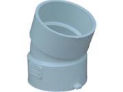 Genova Products 40840 4 In. Sewer And Drain 22.5 In. Degree Elbow