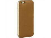 DreamWireless PLTETIP6 SLBC BR Apple iPhone 6 Elite Series Slide In Back Cover With PC Brown