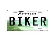 Smart Blonde LP 6453 Biker Tennessee Novelty Metal License Plate