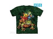 The Mountain 1539970 Frog Pile Kids T Shirt Small
