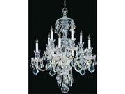 Traditional Crystal Collection 1140 CH CL S Swarovski Strass Crystal Chandelier