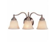 Feiss VS6703 PW Bristol 3 Light Pewter Vanity Light Pack of 2