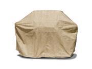Budge 55 W x 22 D x 42 H in. All Seasons BBQ Grill Cover with Shelves Tan