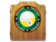 9 Ball Dart Cabinet includes Darts and Board