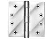 Tell Manufacturing HG100020 4.5 in. Plain Bearing Hinge Prime Coated Pack 3