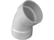 GENOVA PRODUCTS 70660 6 In. DWV 45 Degree Elbow