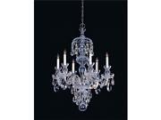 Traditional Crystal Collection 1146 CH CL SAQ Swarovski Spectra Crystal Chandelier