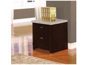 Acme Furniture Industry 92010 Britney Faux Marble Top Lateral File Cabinet