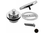 Westbrass D94H 12 Twist and Close Trim Set with Hidden Overflow Oil Rubbed Bronze