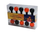Sienna 126G6H12 Black Orange Globe Light Add A Set 10 Light