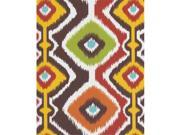 Orien IKMCHO2 Ikat Mesa 100 Percent Polyester Fabric 54 in. x 2 Yards