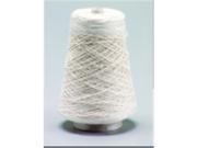 Pacon Cotton 2 Ply Warp And Weft Yarn Cone 2100 Yd. Natural Creamy White