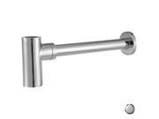 Westbrass D50A27 26 ABS 27 in. Cable Drive Bath Waste and Overflow in Polished Chrome