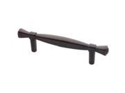Liberty Hardware 113734 3 in. Venetian Bronze Banded Spindle Pull