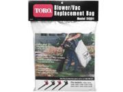Toro 51503 Bottom Zip Blower Vac Replacement Bag