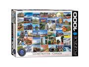 EuroGraphics 6000 0780 Canada Globetrotter Puzzle 1000 Pieces