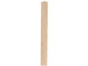 Waddell 2678 1.63 x 1.63 in. Ash Parsons Table Leg Sanded Finish