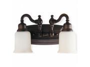 Feiss VS8002 ORB Canterbury 2 Light Bronze Vanity Light Pack of 2