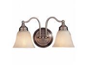 Feiss VS6702 PW Bristol 2 Light Pewter Vanity Light Pack of 2