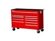 International WRB 5410RD 54 in. 10 Drawer Cabinet Red