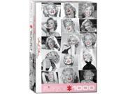 EuroGraphics 6000 0809 Marilyn By Bernard Of Hollywood Puzzle 1000 Pieces