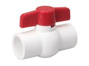 B K Industries 107 636 Ball Valve Pvc 1.25 in.Solvent