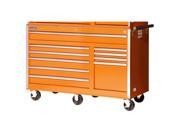 International VRB 5610OR 56 in. 10 Drawer Tool Cabinet Orange
