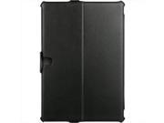DreamWireless LPSAMNP122STDBKGY Samsung Galaxy Note Pro 12.2 Leather Pouch With Stand Black Gray
