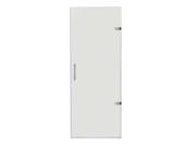 Vigo VG6072STCL24 24 in. Adjustable Frameless Shower Door with Clear Glass and Stainless Steel Hardware