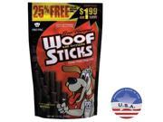 Pro Pac 030PP 1710500 Beef Flavored Woof Em Down Sticks