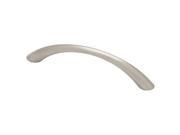 Liberty Hardware P11896L SN U 2 Pack Satin Nickel Tapered Bow Cabinet Pull 96 mm.