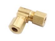 Anderson Metals 750065 03 .19 in. Brass Compression 90 Degree Elbow
