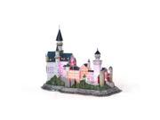 3D Puzzles CFL174H Neuschwanstein Castle Led 3D Puzzle 128 Pieces