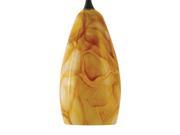 Nora Lighting NRS80 421BR Petals Glass Brown